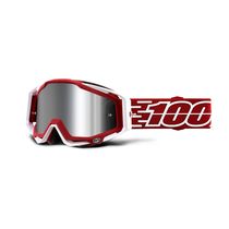100% Racecraft + Goggles Gustavia / Injected Silver Mirror Lens