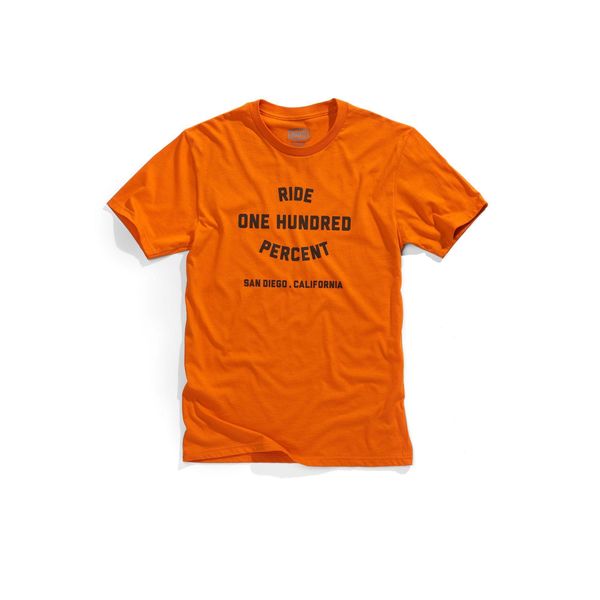 100% Warez T-Shirt Heather Orange click to zoom image