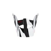 100% Aircraft Replacement Visor  Rapidbomb / White  click to zoom image