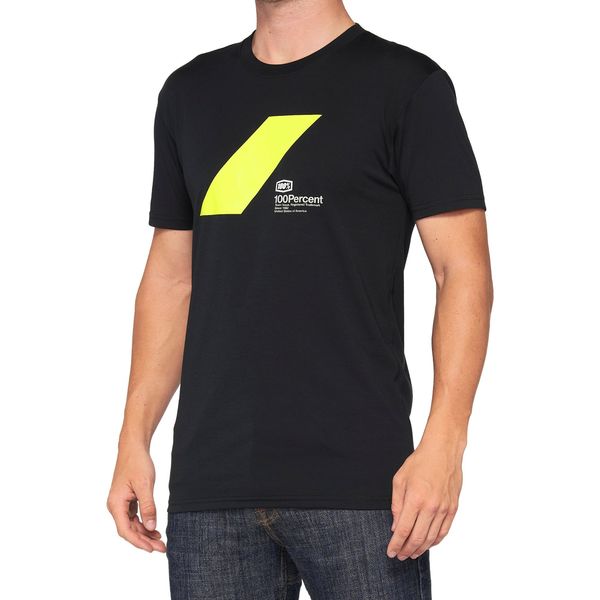 100% Athol Tech T-Shirt Black click to zoom image