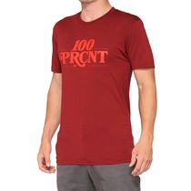 100% Searles Tech T-Shirt Brick