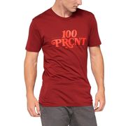 100% Searles Tech T-Shirt Brick click to zoom image