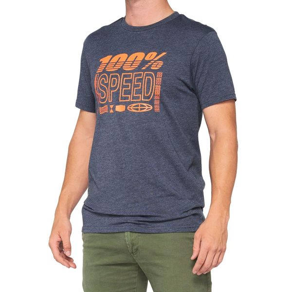 100% Trademark T-Shirt Navy Heather click to zoom image
