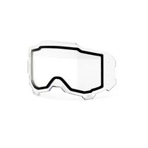 100% Armega Forecast Dual Pane Replacement Lens - Clear