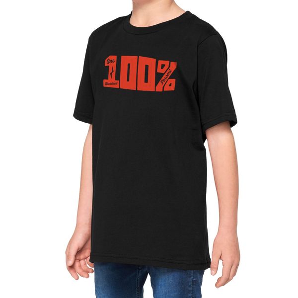 100% Kurri Crewneck Youth T-Shirt Black click to zoom image