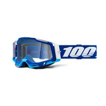 100% Racecraft 2 Goggle Blue / Clear Lens