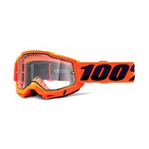 100% Accuri 2 Enduro MTB Goggle Orange / Clear Lens