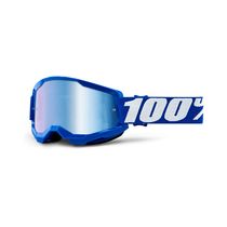 100% Strata 2 Goggle Blue / Blue Mirror Lens