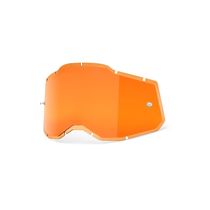 100% Racecraft 2 / Accuri 2 / Strata 2 Injected Replacement Lens - Persimmon