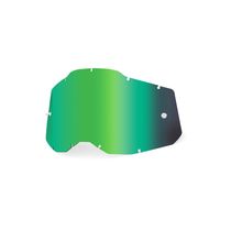 100% Accuri 2 / Strata 2 Youth Replacement Lens - Green Mirror