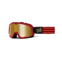 100% Barstow Goggle Cartier / True Gold Mirror Lens
