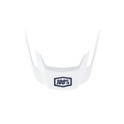100% Altec Helmet Replacement Visor V2 X-Small/Small White  click to zoom image