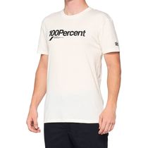 100% Scroll Tech T-Shirt ChalkS