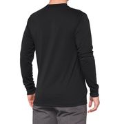 100% Thorunn Tech Long Sleeve Jersey Black click to zoom image