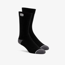 100% SOLID Casual Socks Black