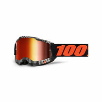 100% Accuri 2 Youth Goggle Geospace / Red Mirror Lens