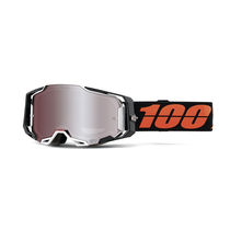 100% Armega Goggle Blacktail - HiPER Silver Mirror Lens
