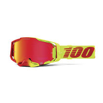 100% Armega Goggle Solaris - HiPER Red Mirror Lens
