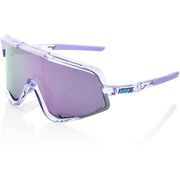 100% Glasses Glendale - Polished Translucent Lavender - HiPER Lavender Mirror Lens 