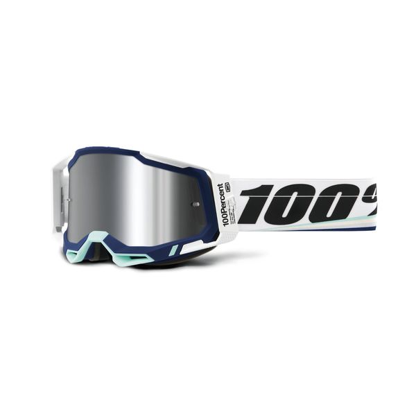 100% Racecraft 2 Goggle Arsham / Mirror Silver Flash Lens click to zoom image