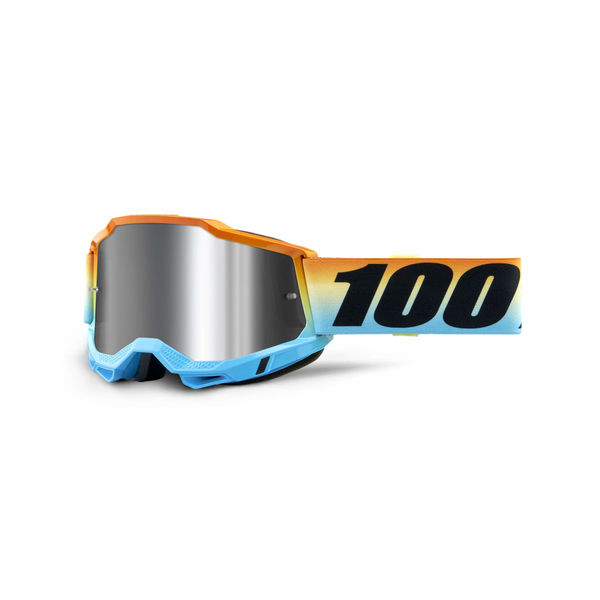 100% Accuri 2 Goggle Sunset / Flash Silver Mirror Lens click to zoom image
