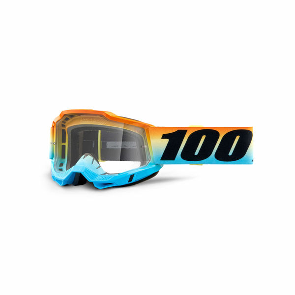 100% Accuri 2 Youth Goggle Sunset / Clear Lens click to zoom image