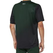 100% Celium Short Sleeve Jersey Green / Black click to zoom image
