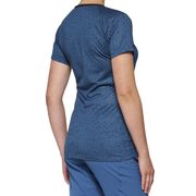 100% Airmatic Short Sleeve Women's Jersey Slate Blue click to zoom image
