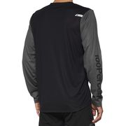 100% Airmatic Long Sleeve Jersey Black click to zoom image
