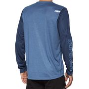 100% Airmatic Long Sleeve Jersey Slate Blue click to zoom image