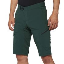 100% Ridecamp Shorts Forest Green