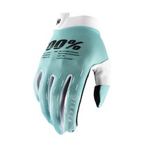 100% iTrack Gloves Aqua
