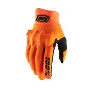 100% Cognito D30 Glove Fluo Orange / Black 