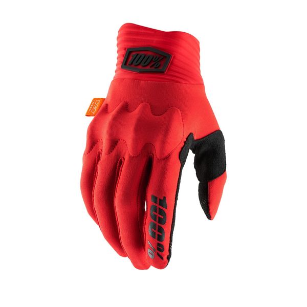 100% Cognito D30 Glove Red / Black click to zoom image