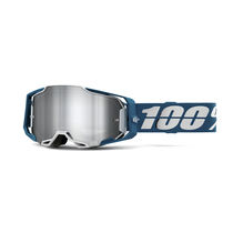 100% Armega Goggle Albar / Flash Silver Lens