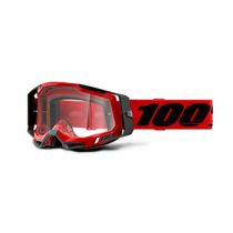 100% Racecraft 2 Goggle Red / Clear Lens