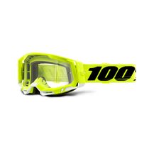 100% Racecraft 2 Goggle Yellow / Clear Lens