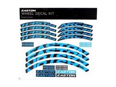 Easton Arc/Heist Wheel Decal Kit Cyan 