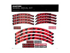 Easton Arc/Heist Wheel Decal Kit Red  click to zoom image