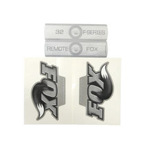 Fox Fork F-S Remote B/W Decal Kit Titanium 2010