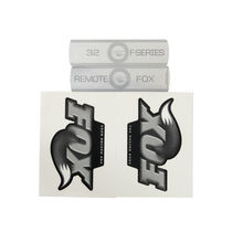 Fox Fork F-S Remote B/W Decal Kit Black 2010