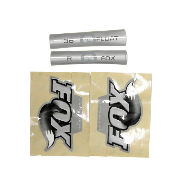 Fox Fork 36 FLOAT R O/B B/W Decal Kit Titanium 2010 click to zoom image