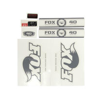 Fox Fork 40 RC2 FIT OE Decal Kit Grey 2011