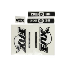 Fox Fork 36 P-S VAN R O/B Black Lowers Decal Kit 2012