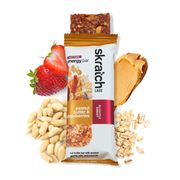 Skratch Labs Energy Bars (12) Peanut Butter and Strawberries 