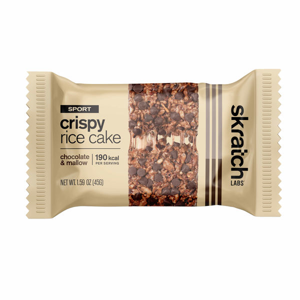 Skratch Labs Sport Crispy Rice Cake - Box of 8 - Chocolate and Mallow click to zoom image