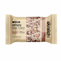 Skratch Labs Sport Crispy Rice Cake - Box of 8 - Strawberries & Mallow