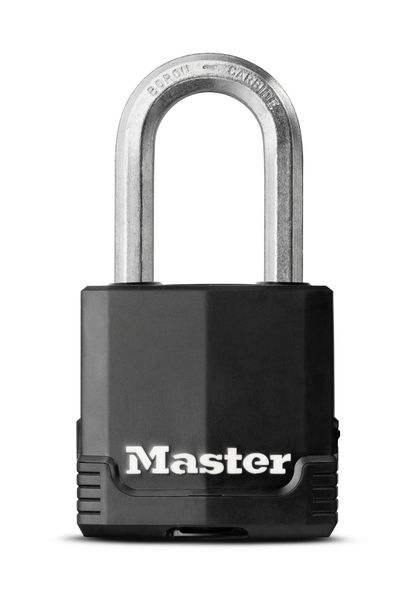 Masterlock Excell Laminated Padlock 49 x 38mm [M115] Black click to zoom image