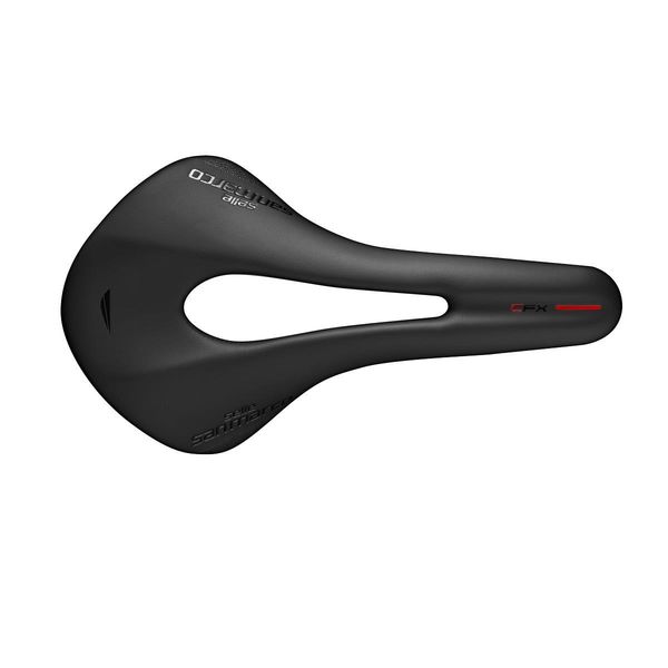 Selle San Marco Allroad Open-fit Carbon Fx Saddle: Black Wide (L3) click to zoom image