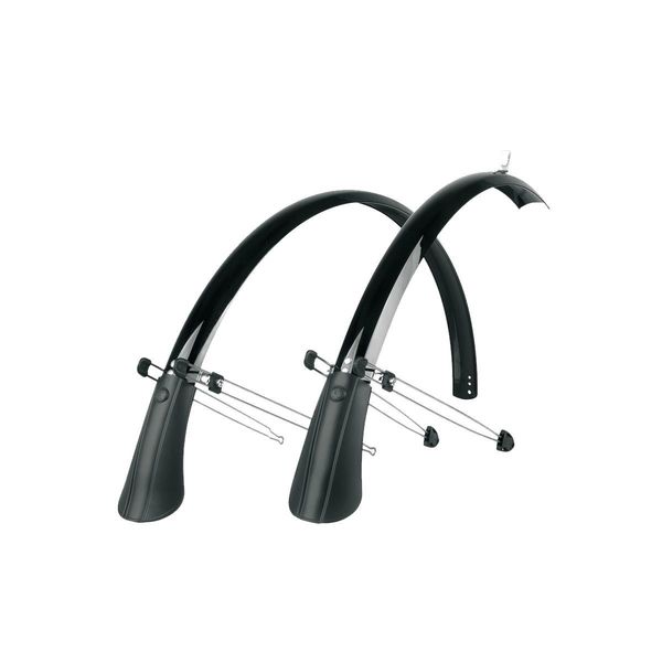 SKS Commuter Mudguard Set With Spoiler Black 26" 60mm click to zoom image
